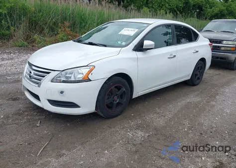 2015 Nissan Sentra Fe+ S/S/Sl/Sr/Sv из США, поврежденный, VIN 3N1AB7AP6FY261847